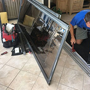 sliding glass door frame repair California City